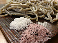 塩で食べる塩蕎