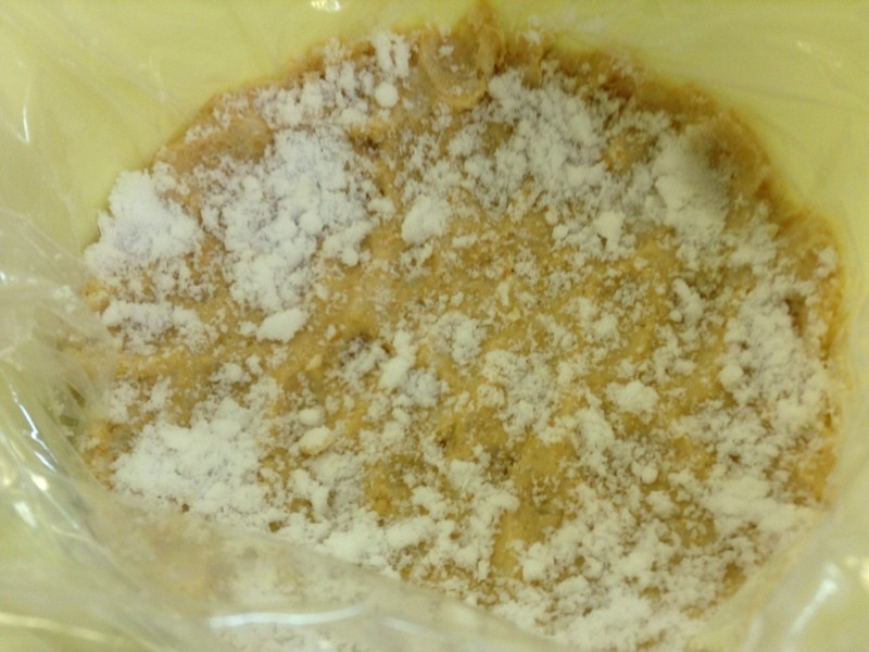 味噌桶に入れる