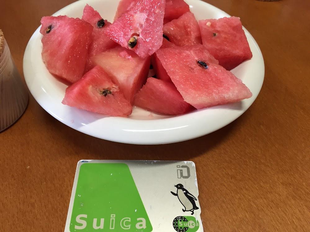 suicaとスイカ
